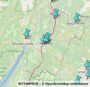 Mappa , 38068 Rovereto TN, Italia (21.2375)