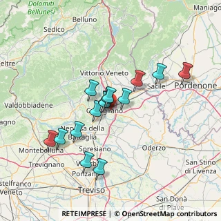 Mappa Via S. Pio X, 31020 San Vendemiano TV, Italia (11.798)