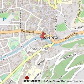 Mappa Vicolo Tintori, 8, 38068 Rovereto, Trento (Trentino-Alto Adige)