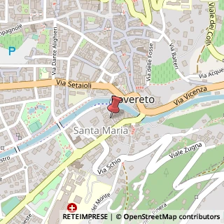 Mappa Vicolo tintori 34, 38068 Rovereto, Trento (Trentino-Alto Adige)