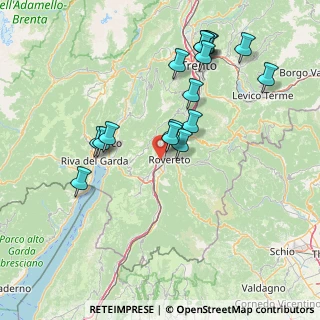 Mappa Via Fedrigotti, 38068 Rovereto TN, Italia (15.59353)