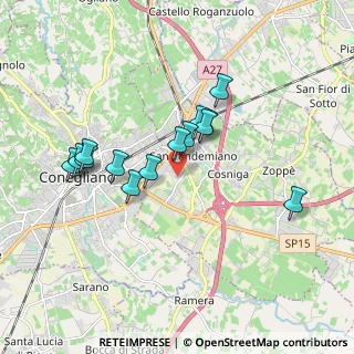 Mappa Via dei Mille, 31020 San Vendemiano TV, Italia (1.58286)