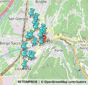 Mappa Via Santa Maria, 38068 Rovereto TN, Italia (0.77875)