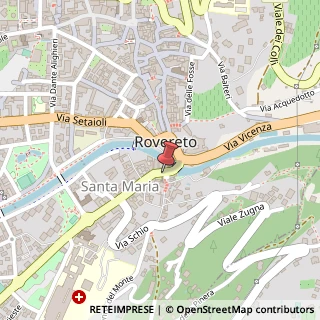 Mappa Salita del Dosso, 1, 38068 Rovereto, Trento (Trentino-Alto Adige)