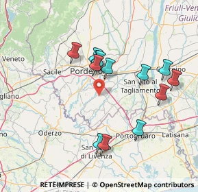 Mappa Via del Bosco, 33082 Azzano Decimo PN, Italia (13.65308)