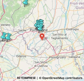 Mappa Via del Bosco, 33082 Azzano Decimo PN, Italia (13.55818)