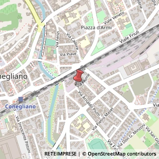 Mappa Via Fiume, 3/A, 31015 Conegliano, Treviso (Veneto)