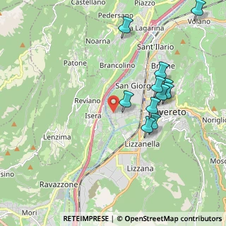 Mappa Via Damiano Chiesa, 38068 Rovereto TN, Italia (1.95273)