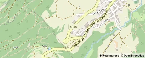 Mappa Ronzo-Chienis