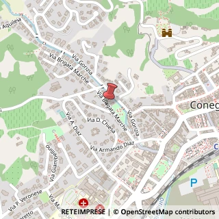 Mappa Viale Brigata Marche, 15, 31015 Conegliano, Treviso (Veneto)