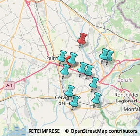 Mappa 6 c, 33041 Aiello del Friuli UD, Italia (5.5375)