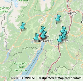 Mappa Via Marocco, 38066 Riva del Garda TN, Italia (9.79583)