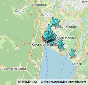 Mappa Via Fiume, 38066 Riva del Garda TN, Italia (0.82375)