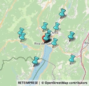 Mappa Via Fiume, 38066 Riva del Garda TN, Italia (5.26526)