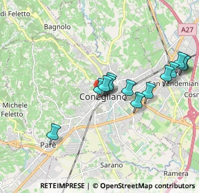 Mappa 31015 Conegliano TV, Italia (1.72154)