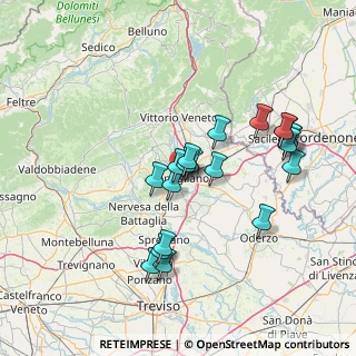 Mappa 31015 Conegliano TV, Italia (13.334)