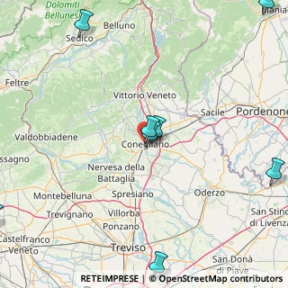Mappa 31015 Conegliano TV, Italia (30.24231)
