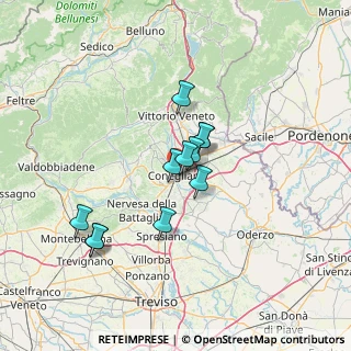 Mappa 31015 Conegliano TV, Italia (10.53636)