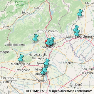 Mappa 31015 Conegliano TV, Italia (15.39818)