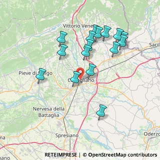Mappa 31015 Conegliano TV, Italia (7.565)