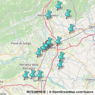 Mappa 31015 Conegliano TV, Italia (8.01643)