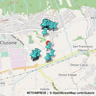 Mappa Via Pietro Guizzetti, 24023 Clusone BG, Italia (0.37143)