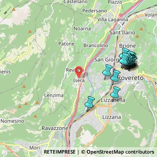 Mappa Via Clementino Vannetti, 38060 Isera TN, Italia (2.4675)