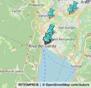 Mappa Viale S. Francesco, 38066 Riva del Garda TN, Italia (1.66167)