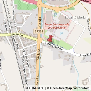 Mappa Via E. Mattei, 1, 33050 Bagnaria Arsa, Udine (Friuli-Venezia Giulia)