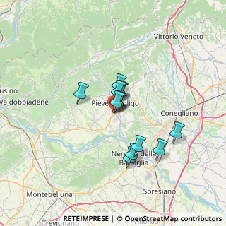 Mappa Bennet, 31053 Pieve di Soligo TV, Italia (4.46462)