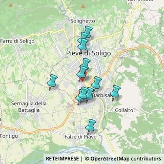 Mappa Bennet, 31053 Pieve di Soligo TV, Italia (1.37333)