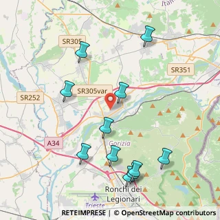 Mappa Via Aquileia, 34072 Gradisca d'Isonzo GO, Italia (4.5372727272727)