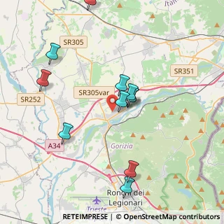 Mappa Via Aquileia, 34072 Gradisca d'Isonzo GO, Italia (4.285)