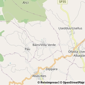 Mappa Villa Verde