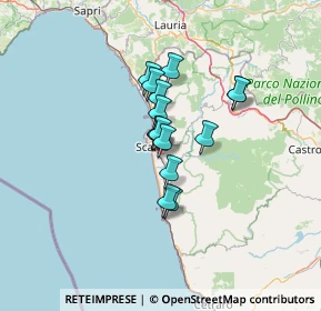 Mappa Via Monteforte, 87029 Scalea CS, Italia (9.19667)