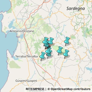 Mappa Via 4 Novembre, 09090 Villa Verde OR, Italia (8.33727)