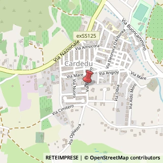 Mappa Via Municipio, 5, 08040 Cardedu, Nuoro (Sardegna)