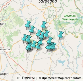 Mappa ZIN lotto, 08030 Nuragus NU, Italia (10.363)