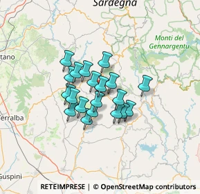 Mappa ZIN lotto, 08030 Nuragus NU, Italia (9.5435)