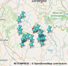 Mappa ZIN lotto, 08030 Nuragus NU, Italia (12.481)