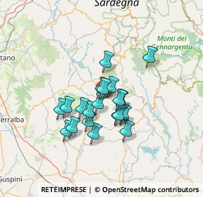 Mappa ZIN lotto, 08030 Nuragus NU, Italia (10.699)