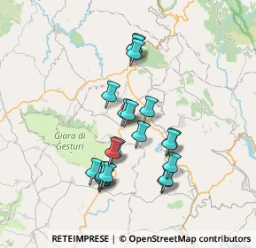 Mappa ZIN lotto, 08030 Nuragus NU, Italia (6.9025)