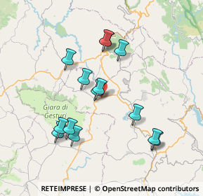 Mappa ZIN lotto, 08030 Nuragus NU, Italia (7.66429)