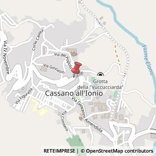 Mappa Via Vittorio Emanuele, 13, 87011 Cassano all'Ionio, Cosenza (Calabria)