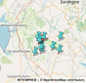 Mappa Via su Forraxiu, 09090 Albagiara OR, Italia (8.04545)