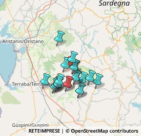 Mappa Via su Forraxiu, 09090 Albagiara OR, Italia (10.929)