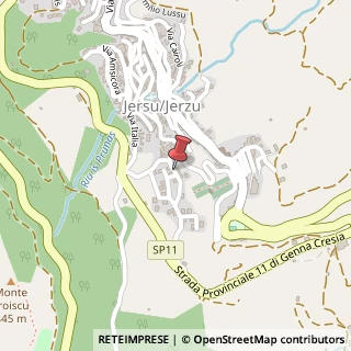 Mappa via Enrico Fermi, 46, 08044 Jerzu, Nuoro (Sardegna)