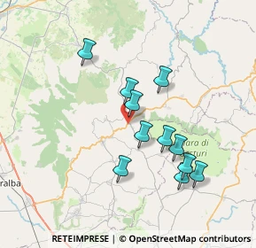 Mappa Via S. Vito, 09090 Albagiara OR, Italia (7.05727)