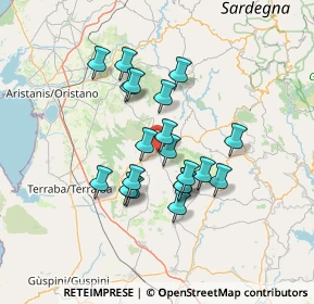 Mappa Via S. Vito, 09090 Albagiara OR, Italia (12.2045)