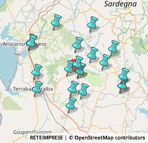 Mappa Via S. Vito, 09090 Albagiara OR, Italia (15.0335)